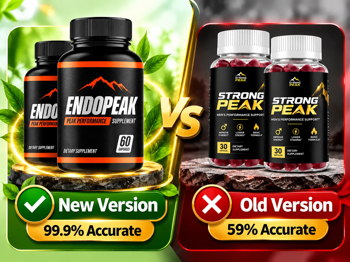 Strong Peak men's wellness supplement